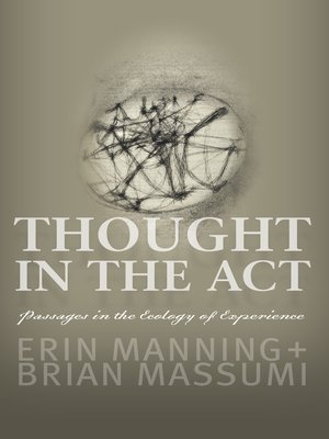 cover image of Thought in the Act